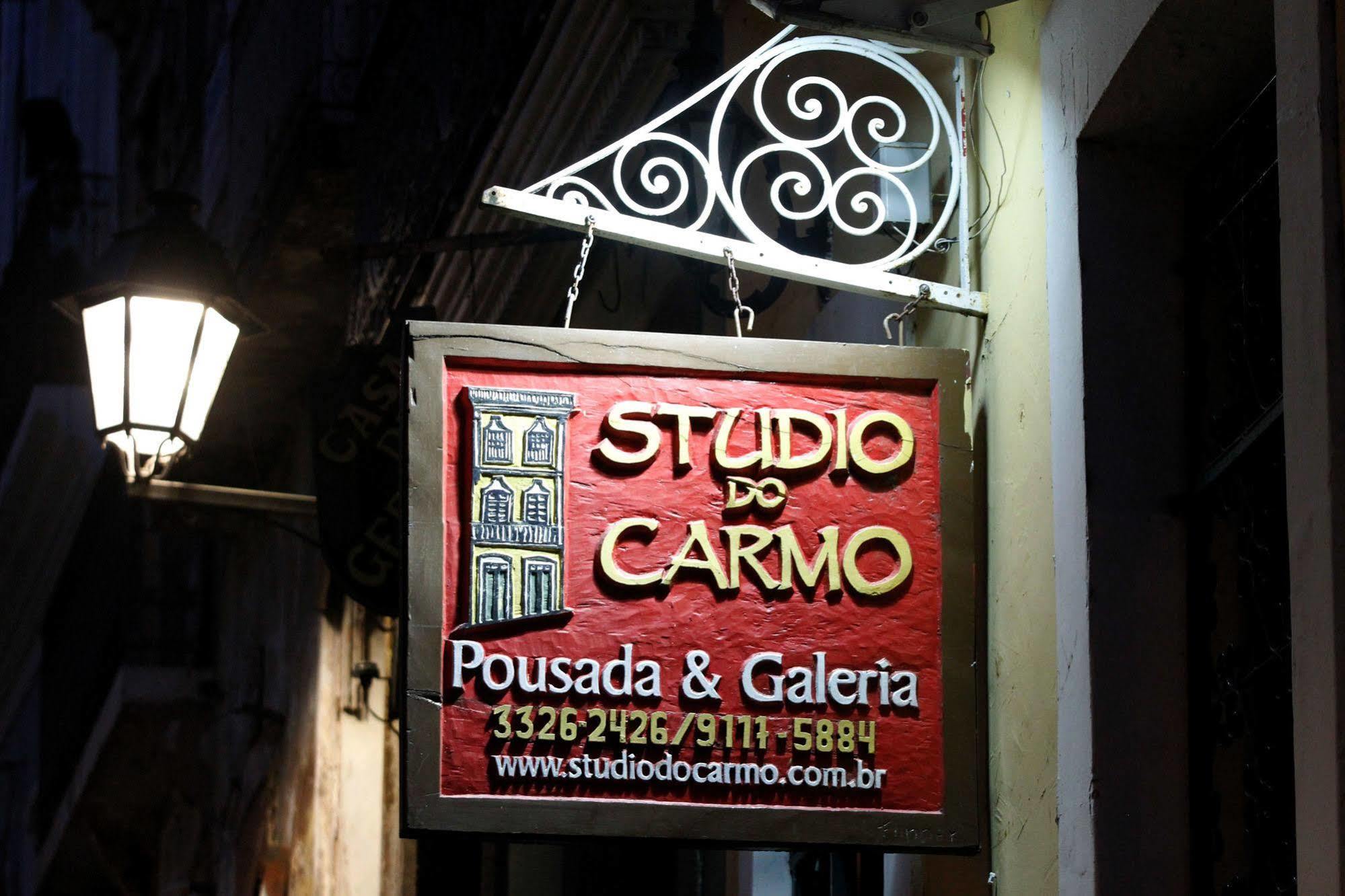 Studio Do Carmo Galeria De Artes E Pousada 살바도르 외부 사진
